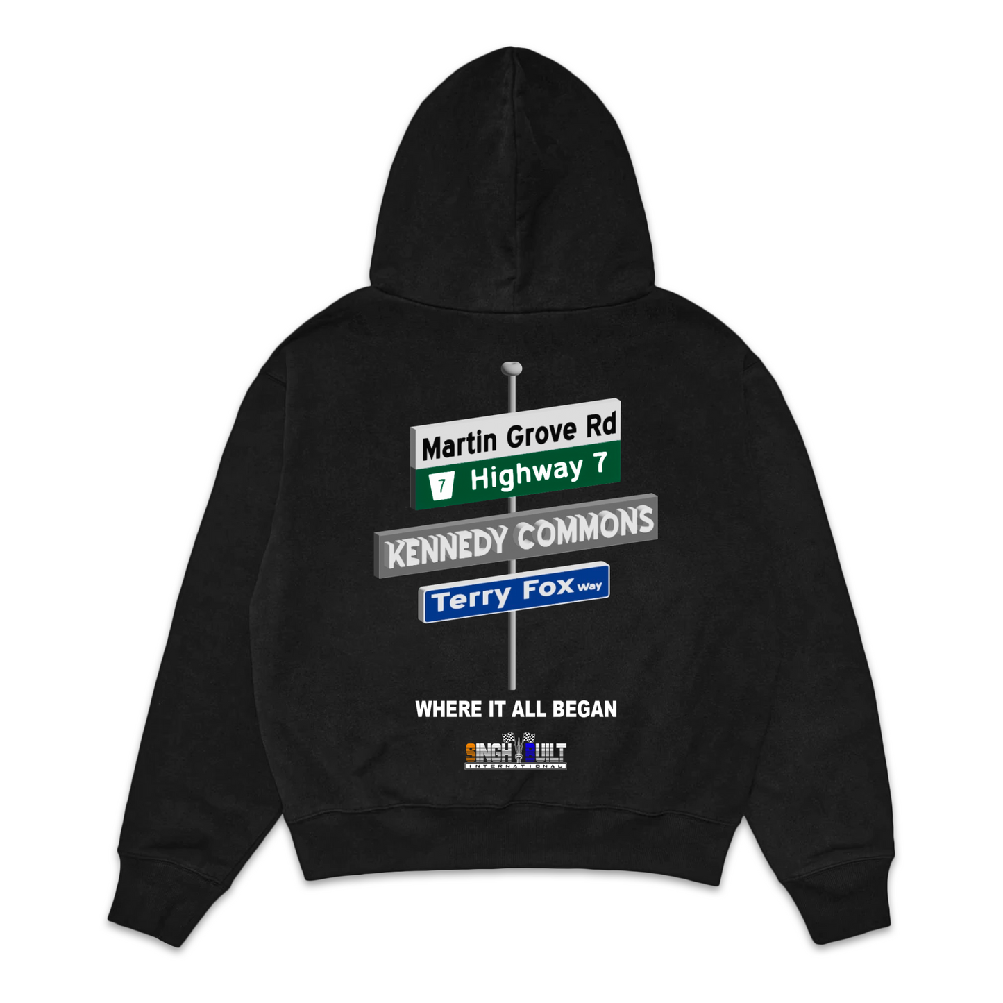 Iconic Toronto Streets Hoodie Sweatshirt